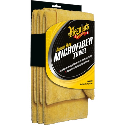 Meguiars Supreme Shine Microfiber Towel Ręcznik x3