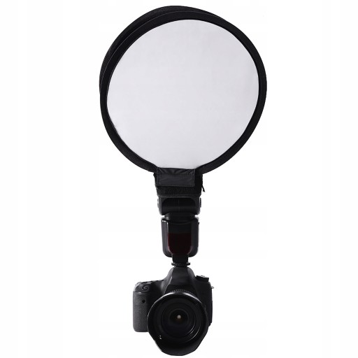 PRZENOŚNY SOFTBOX MINI DYFUZOR FLASH SKŁADANY DYFUZOR SOFTBOX 30CM