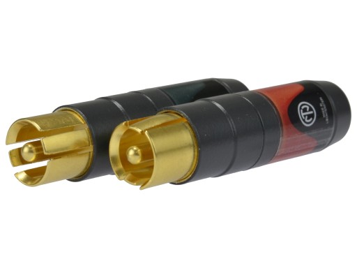 NEUTRIK NF2C-B/2 Wtyk RCA x2 CINCH CHNICH Hi-End