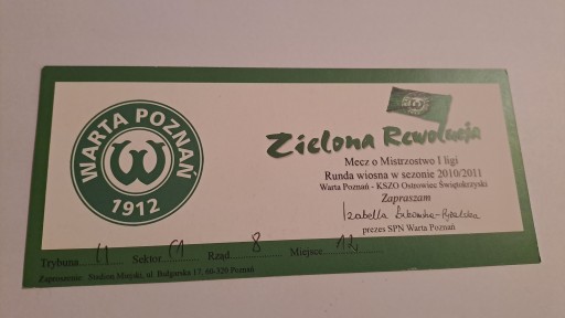 WARTA POZNAŃ - KSZO OSTROWIEC ŚWIĘTOKRZYSKI 02-04-2011
