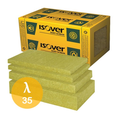 Wełna mineralna Isover Fasoterm 35, 10cm elewacja