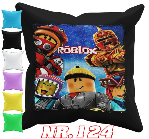 POSZEWKA NA PODUSZKĘ JAŚKA DO PRZEDSZKOLA ROBLOX GRY + IMIĘ GRATIS