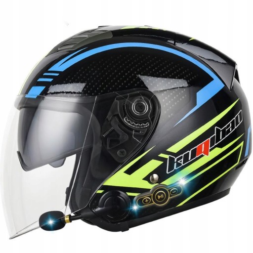 Inteligentny Kask Motocyklowy Bluetooth