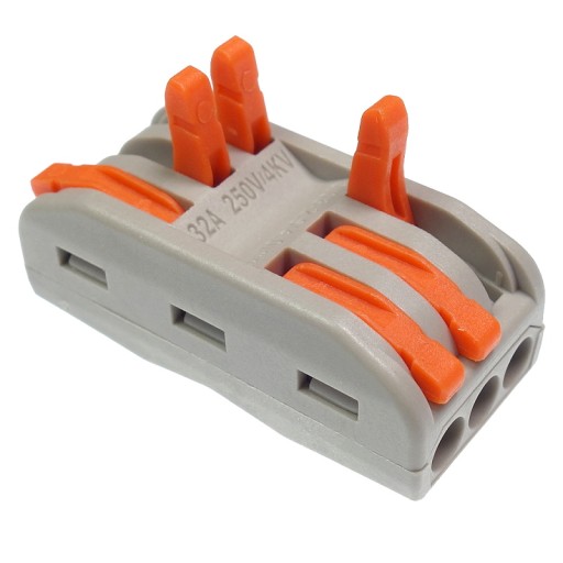 SZYBKOZŁĄCZKA ELEKTRYCZNA DRUT LINKA 3/3-tor 1szt.