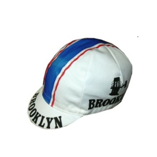 Czapeczka rowerowa Profi Brooklyn biała