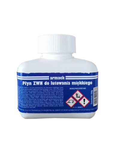 PŁYN ZWN DO LUTOWANIA MIĘKKIEGO ARMACK 250g OCYNK