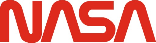 Naklejka na SAMOCHÓD KASK NASA LOGO 10X3CM