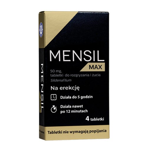 Tabletki Hasco-Lek Mensil Max 4 tabletki