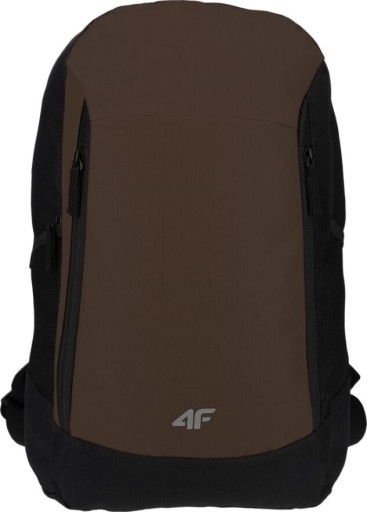 4F PLECAK MIEJSKI PCU005B LAPTOP KIESZEŃ BRĄZOWY- 23L