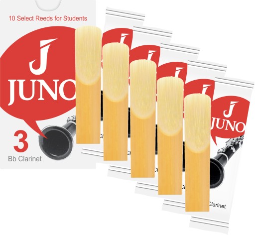 Stroik klarnet Bb 3 Vandoren JUNO JCR013 5 szt. ZESTAW