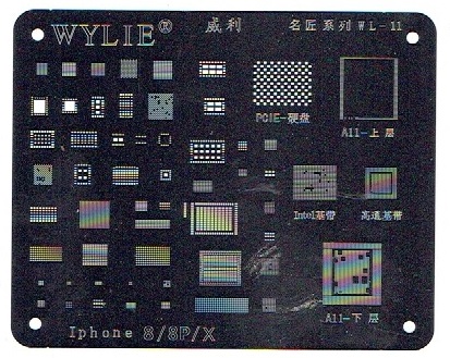 SITA UKŁADY BGA MODUŁY IPHONE 8 8 PLUS X REBALLING