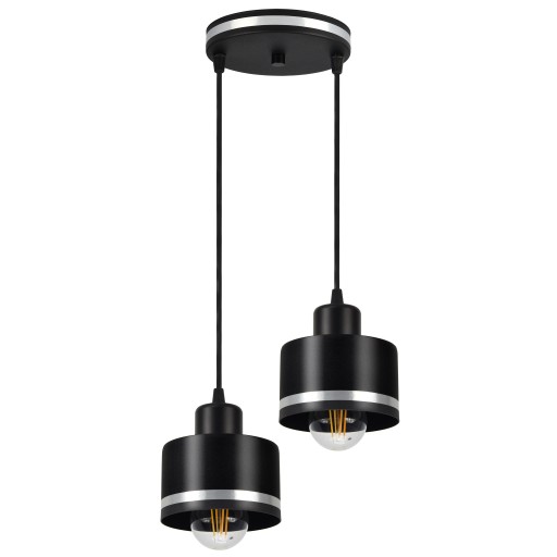 LAMPA WISZĄCA SUFITOWA ŻYRANDOL PLAFON LED PASKI