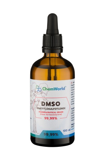 DMSO Dimetylosulfotlenek CZDA 100 ml - ChemWorld