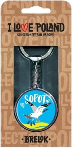 BRELOK I LOVE POLAND SOPOT ILP-BRE-A-SOP-01