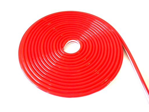 NEON FLEX 5x12mm wąż CZERWONY ledon 12V