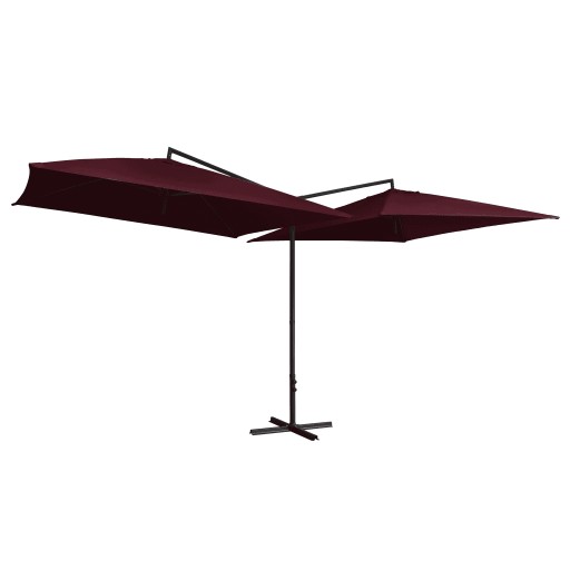 DUŻY PARASOL OGRODOWY SKŁADANY TARASOWY 250 x 250