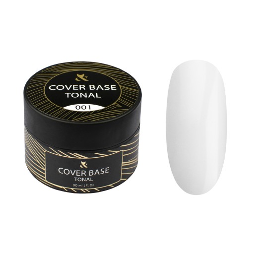 F.O.X Tonal Cover Base 001 30ml budująca podkładowa kauczukowa UV LED
