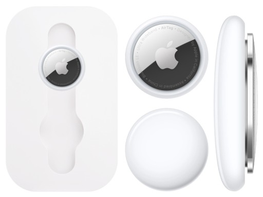LOKALIZATOR APPLE AirTag BLUETOOTH IP67 VoiceOver MX542ZY/A 1 SZTUKA