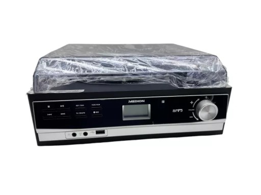 GRAMOFON ODTWARZACZ KASET MEDION MD 43142