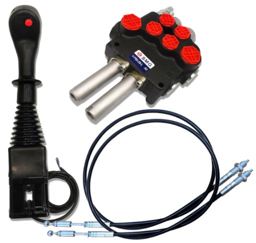 ZESTAW TUR ROZDZIELACZ 80L 2 SEK JOYSTICK 1P LINKI