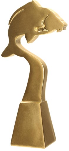 Statuetka wędkarstwo ryba karp 23cm+opis gratis
