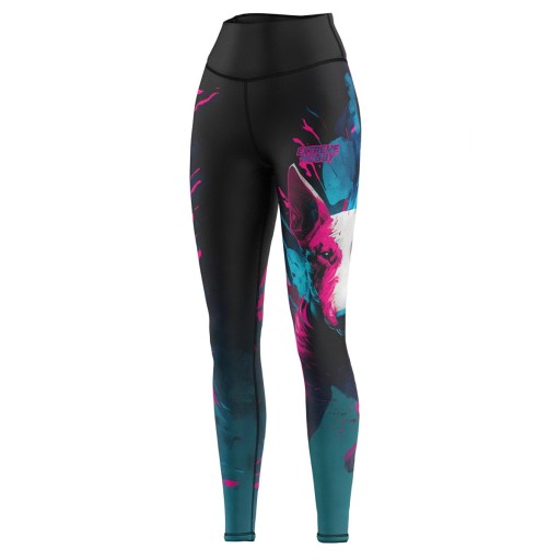Legginsy Treningowe damskie VIVID BULTERIER L EXTREME HOBBY EXTREME HOBBY