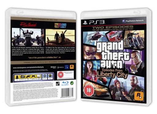 GRAND THEFT AUTO LIBERTY CITY GTA PS3