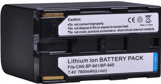 Akumulator Bateria BP-945 do CANON BP-941 BP-915 BP-970G BP970G MOC 8400mAh
