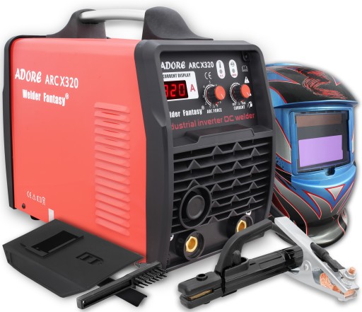 Spawarka MMA ADORE ARC X 320 maska przyłbica 3035
