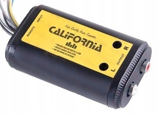 KONWERTER SYGNAŁU AUDIO RCA CHINCH + SYGNAŁ REMOTE