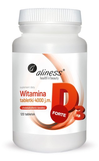 ALINESS WITAMINA D3 naturalna 4000 iu z lanoliny