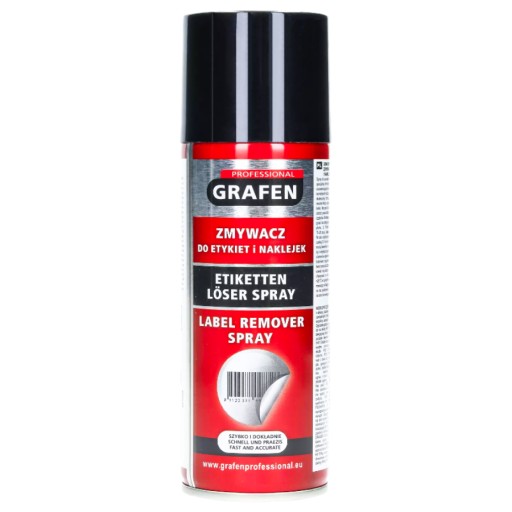ZMYWACZ DO USUWANIA NAKLEJEK KLEJU ETYKIET SPRAY