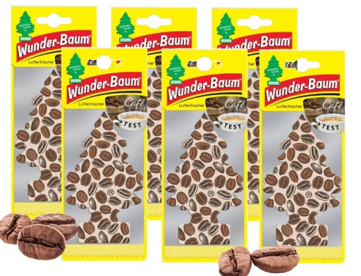 WUNDER BAUM ZAPACH CHOINKA ZAPACHOWA CAFE KAWA