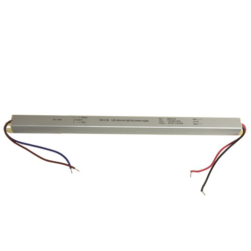 Zasilacz Led Super Slim 24V 60W 2,5A IP20 Wąski