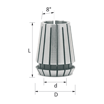 CMT Tuleja zaciskowa ER32 D5 mm DIN6499