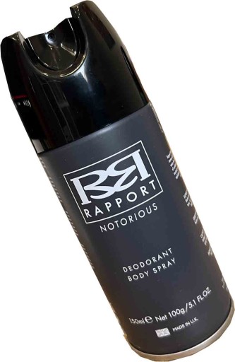 DEZODORANT MĘSKI RAPPORT 150 ml NOTORIOUS