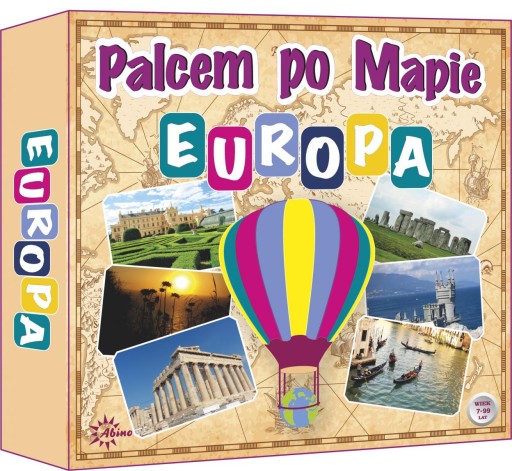 Abino Gra edukacyjna Icom Palcem po mapie Europa