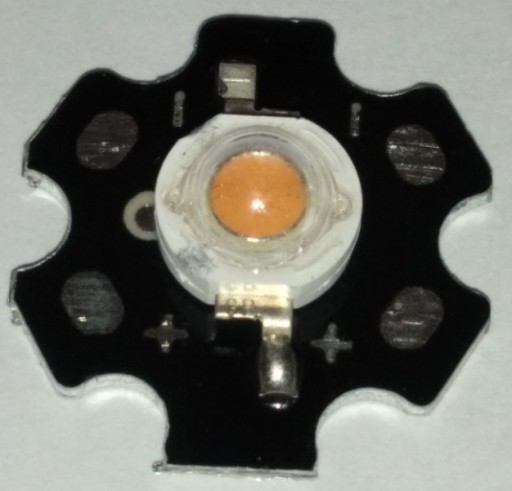 Dioda 1W Power LED Full spectrum + PCB
