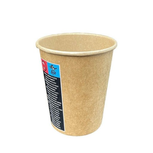 KUBEK PAPIEROWY KRAFT 250ML