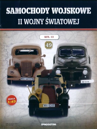 SAM WOJSKOWE II WOJNY ŚW. nr 49 - KFZ. 13