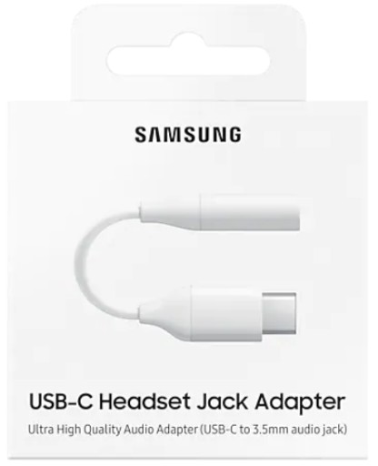 Oryginalny Adapter Samsung USB-C Na Mini Jack 3.5MM Do Telefonu Galaxy