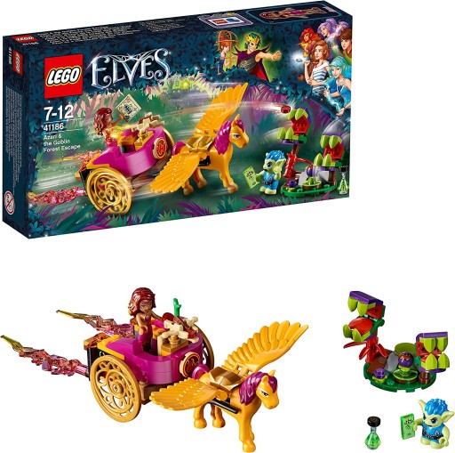 LEGO ELVES 41186 Azari i Leśna Ucieczka Goblinów Pegaz