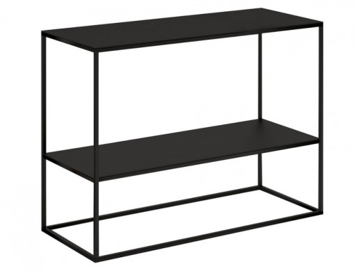 KONSOLA METALOWA PODWÓJNA LOFT PROFIL 15x15