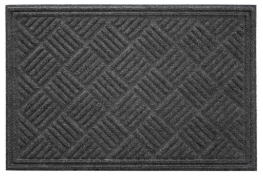 Wycieraczka Parquet Ciemno Szara 60cm x 90cm
