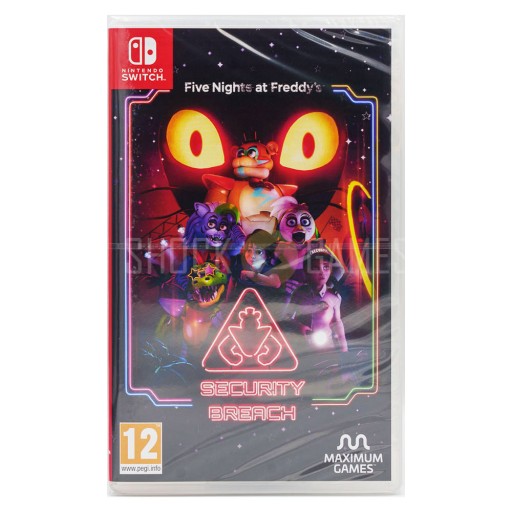 FIVE NIGHTS AT FREDDY'S SECURITY BREACH / FNAF / GRA NINTENDO SWITCH