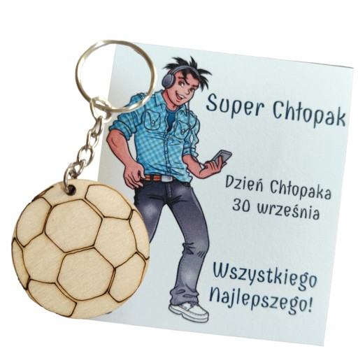 Prezent gadżet zawieszka brelok piłka dla Chłopaka