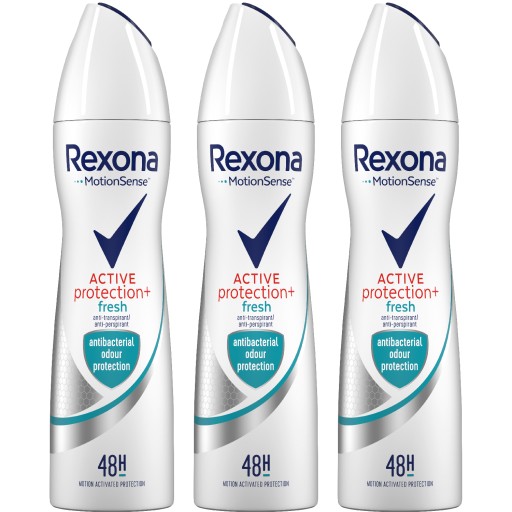 Rexona Active antyperspirant dla kobiet 3x 150ml