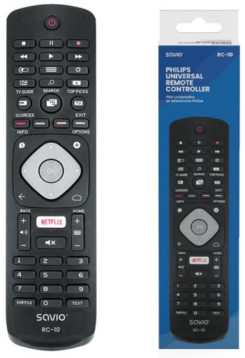 Pilot Uniwersalny TV PHILIPS do Telewizora LED PFL Smart z Netfliks 32 42..