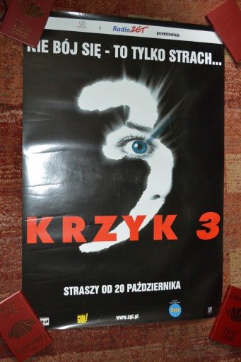 Plakat kinowy Krzyk 3