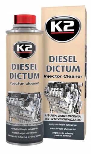 K2 Diesel Dictum do czyszczenia wtryskiwaczy 0,5 L